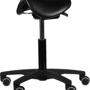 Zadel kruk Kamila zwart